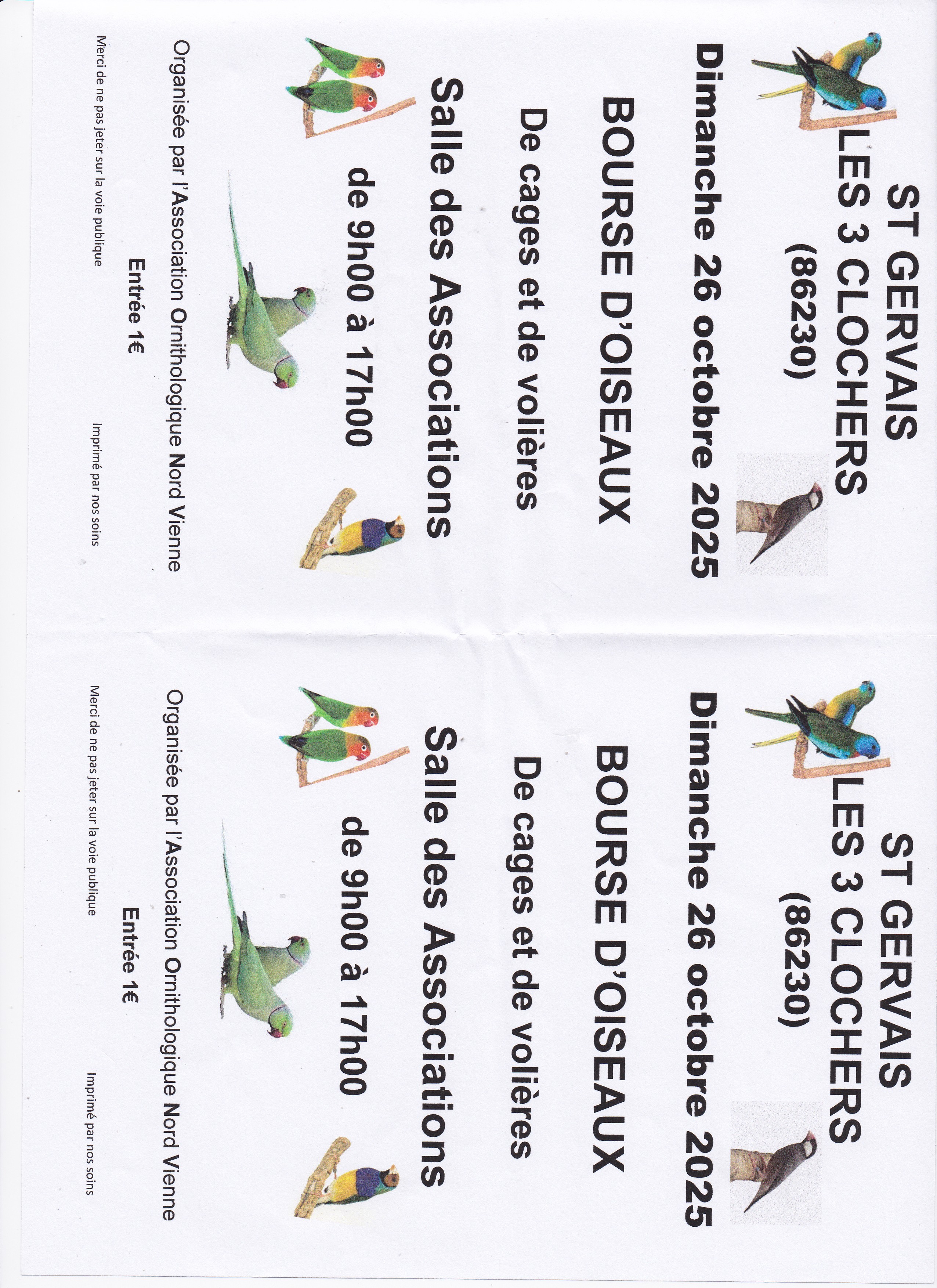 Affiche du concours