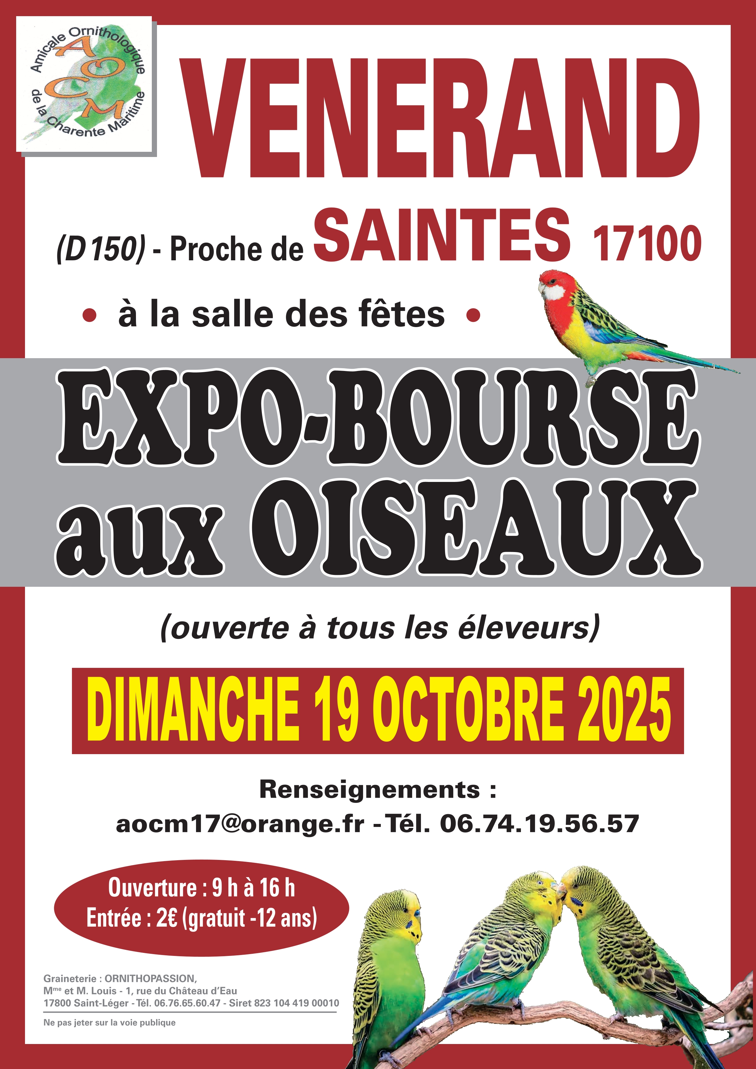 Affiche du concours